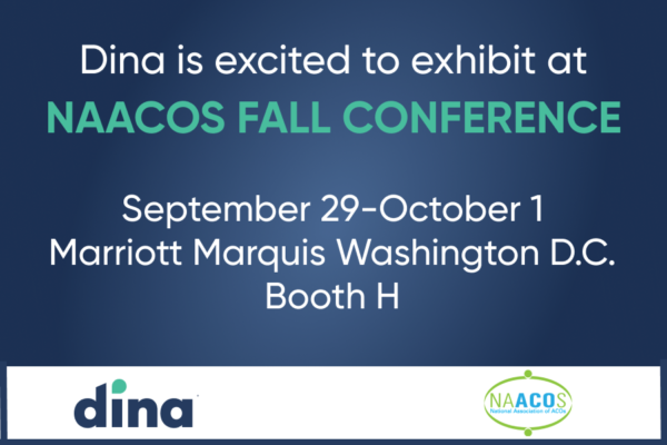 Meet Dina at NAACOS!