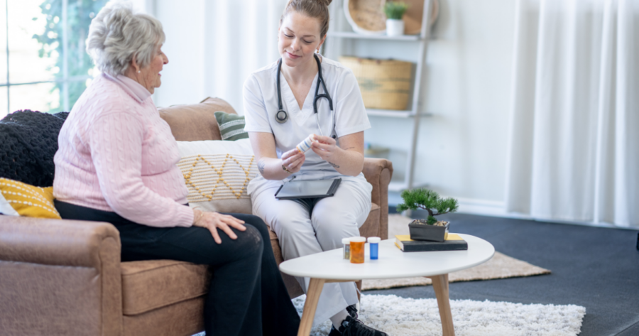 Medicare Advantage patient receiving In-Home Support Services (IHSS)