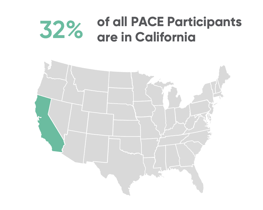 Pace Program Map PACE Began in California. Its Next Chapter May Be Defined There. - Dina